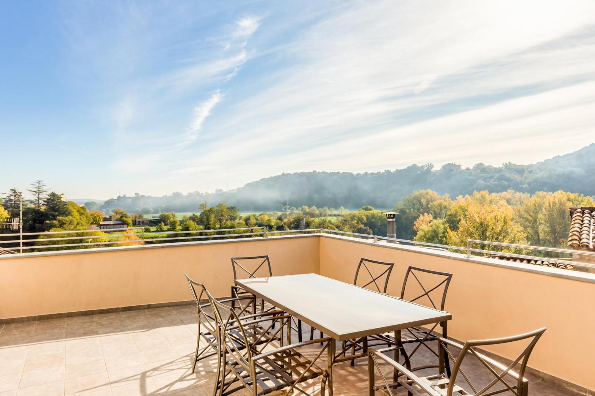 Can Cintet 3 Apartamento Con Terraza En Besalu Exterior photo