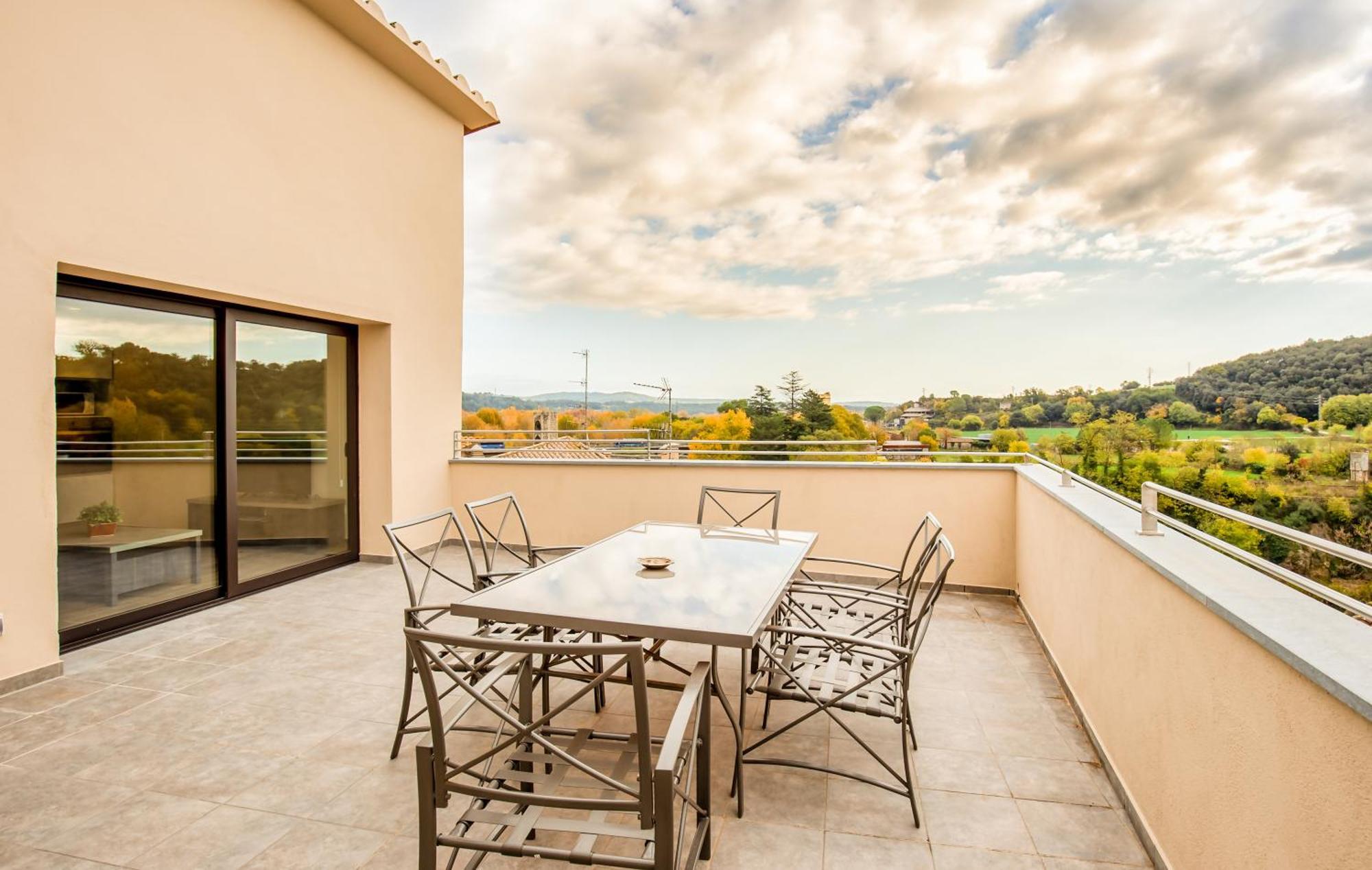 Can Cintet 3 Apartamento Con Terraza En Besalu Exterior photo